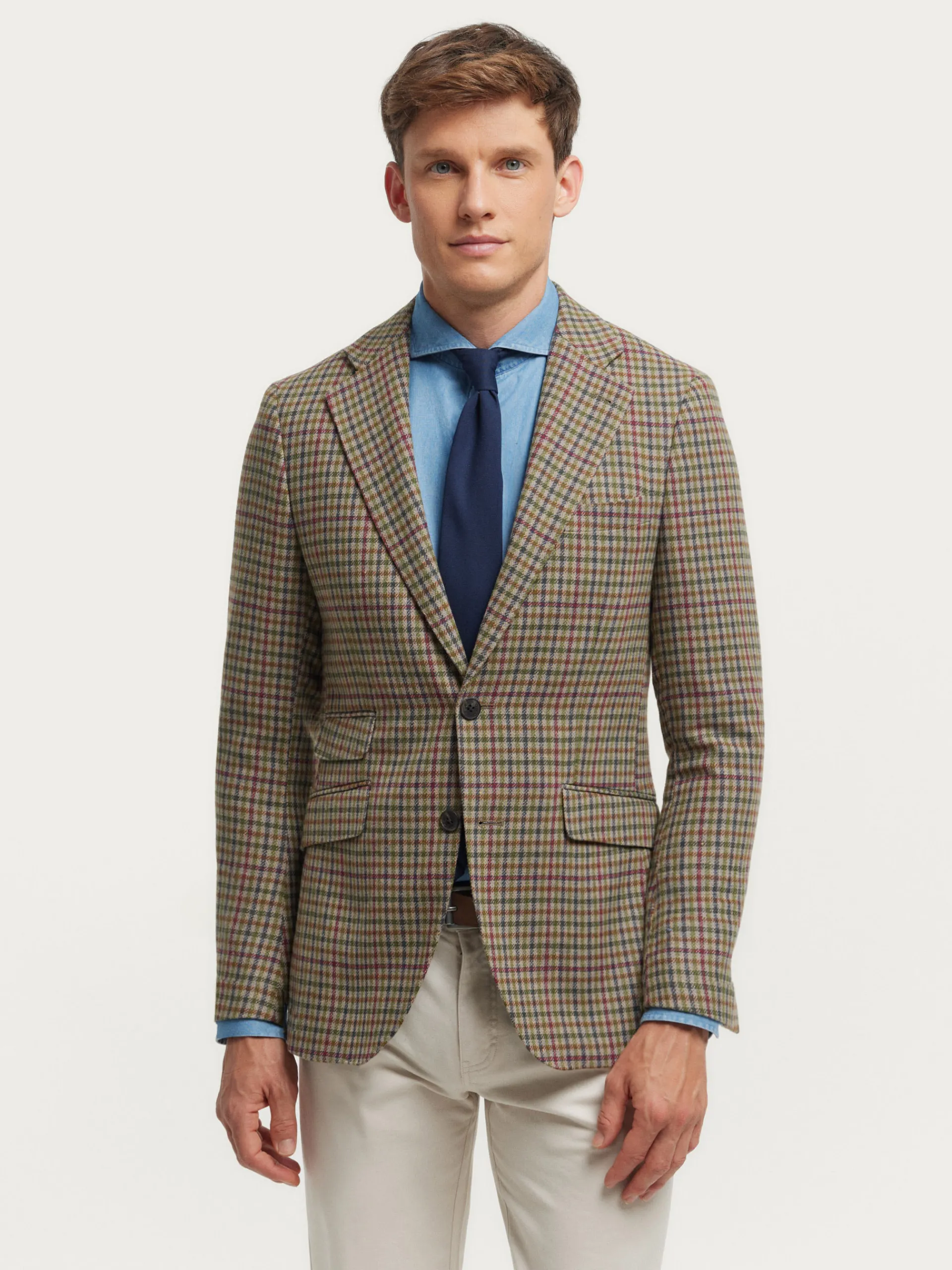 Sale AMERICANA CUADRO HARRIS Hombre Americanas