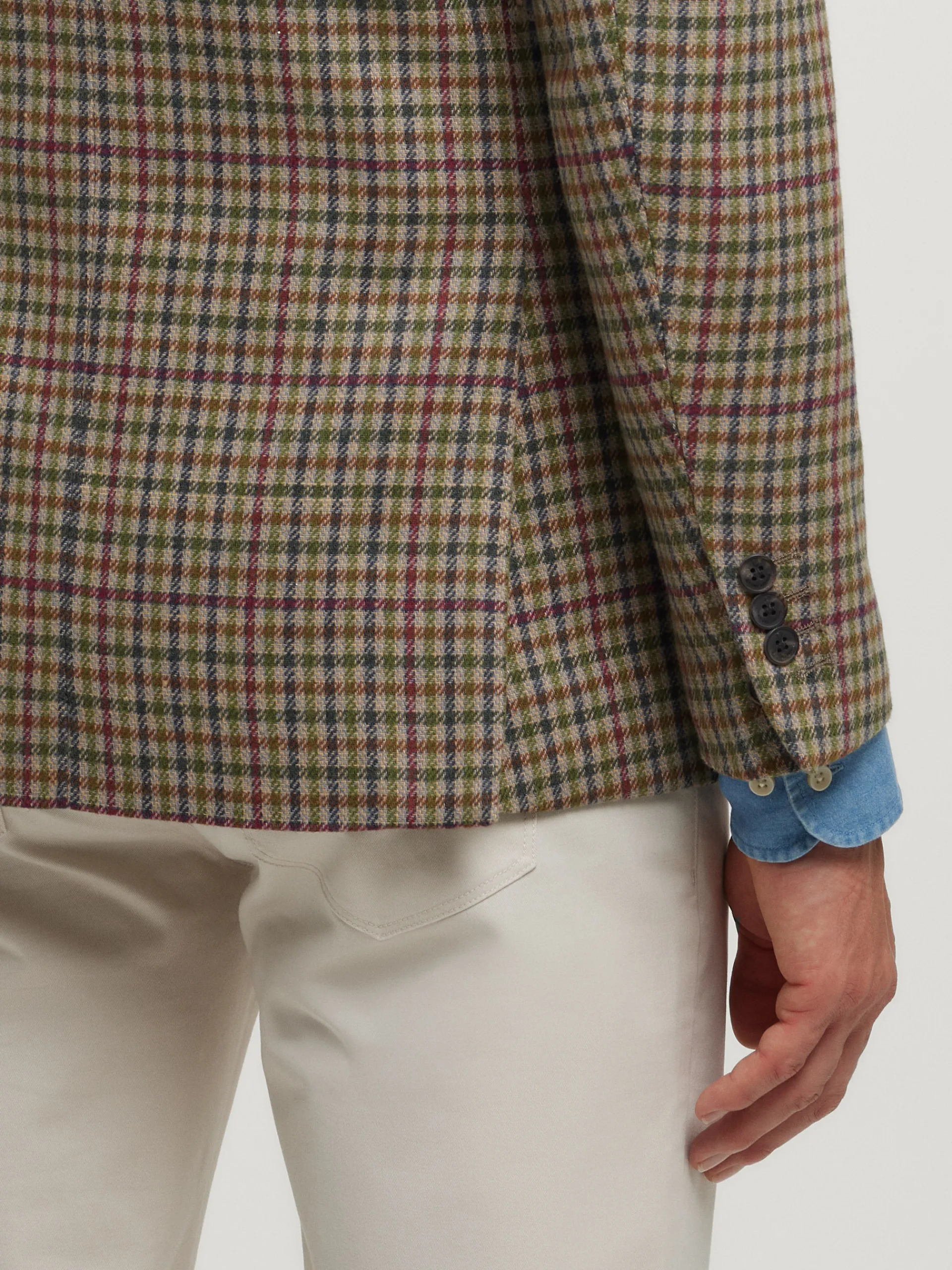 Sale AMERICANA CUADRO HARRIS Hombre Americanas