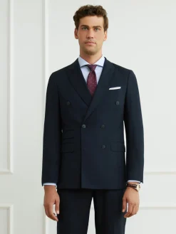 Clearance AMERICANA TWILL CRUZADO Hombre Trajes|Trajes