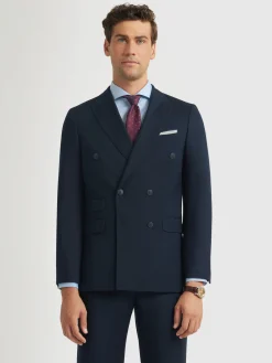 Clearance AMERICANA TWILL CRUZADO Hombre Trajes|Trajes