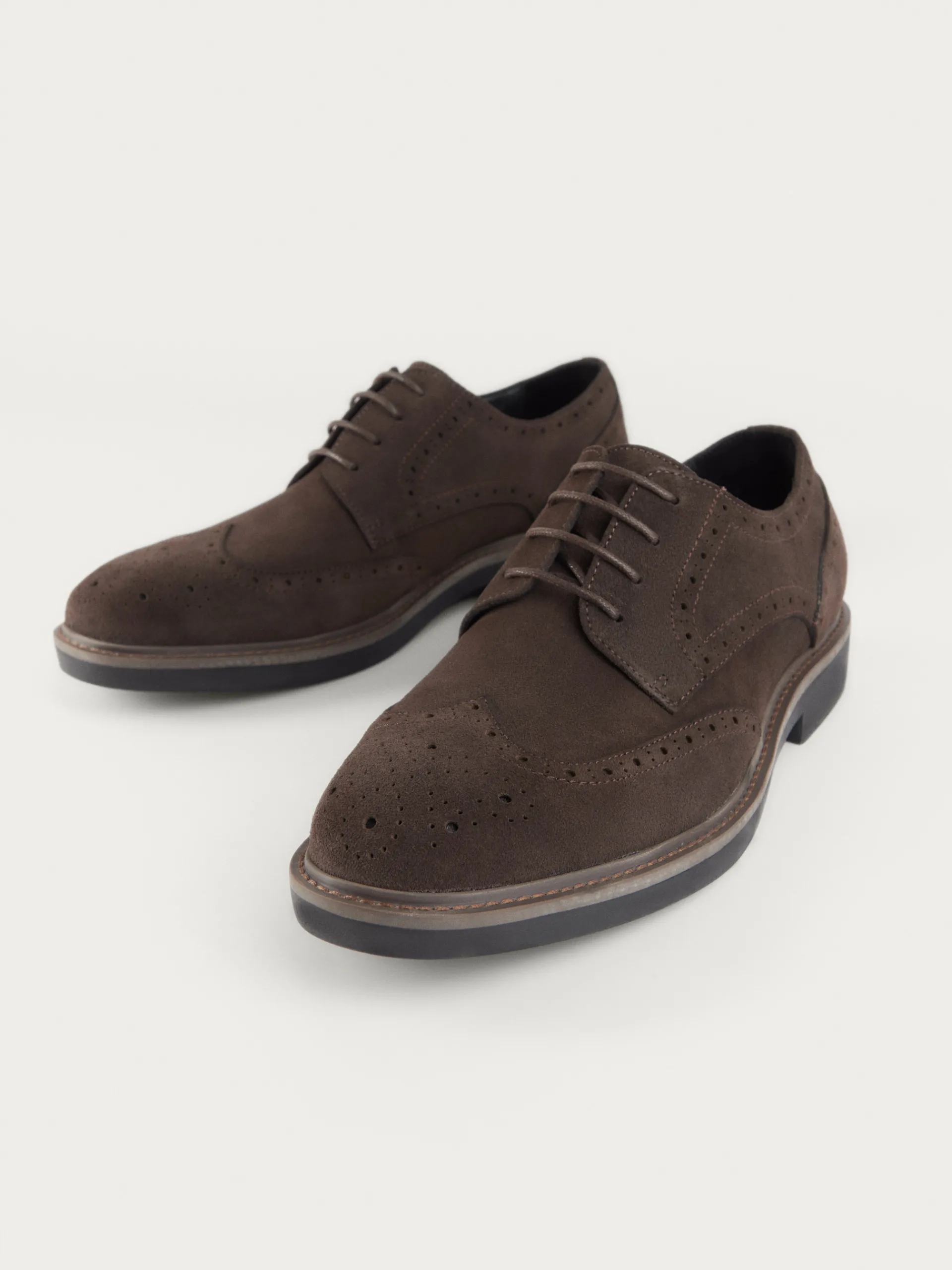 New BLUCHER PICADO MARRÓN Hombre Vestir