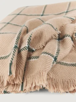 Best BUFANDA CHECKS MARRÓN Hombre Bufandas