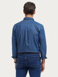 CAMISA DENIM B.DOWN Hombre Casual