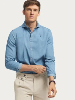 Outlet CAMISA DENIM JACK Hombre Casual