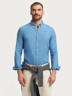 Clearance CAMISA DENIM NIDO Hombre Casual
