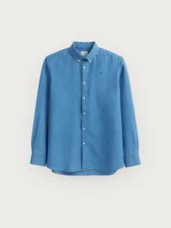 Outlet CAMISA DENIM OXFORD Hombre Casual