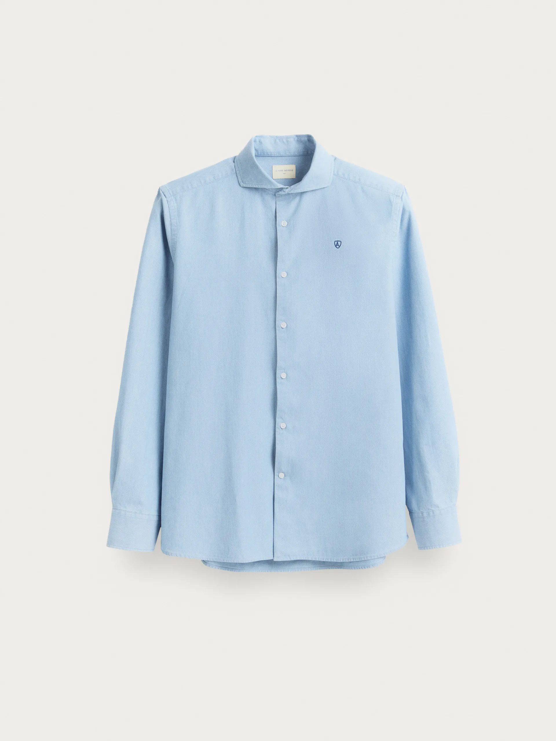 Hot CAMISA DENIM STRUCTURE Hombre Casual