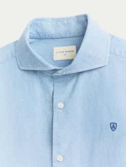 Hot CAMISA DENIM STRUCTURE Hombre Casual