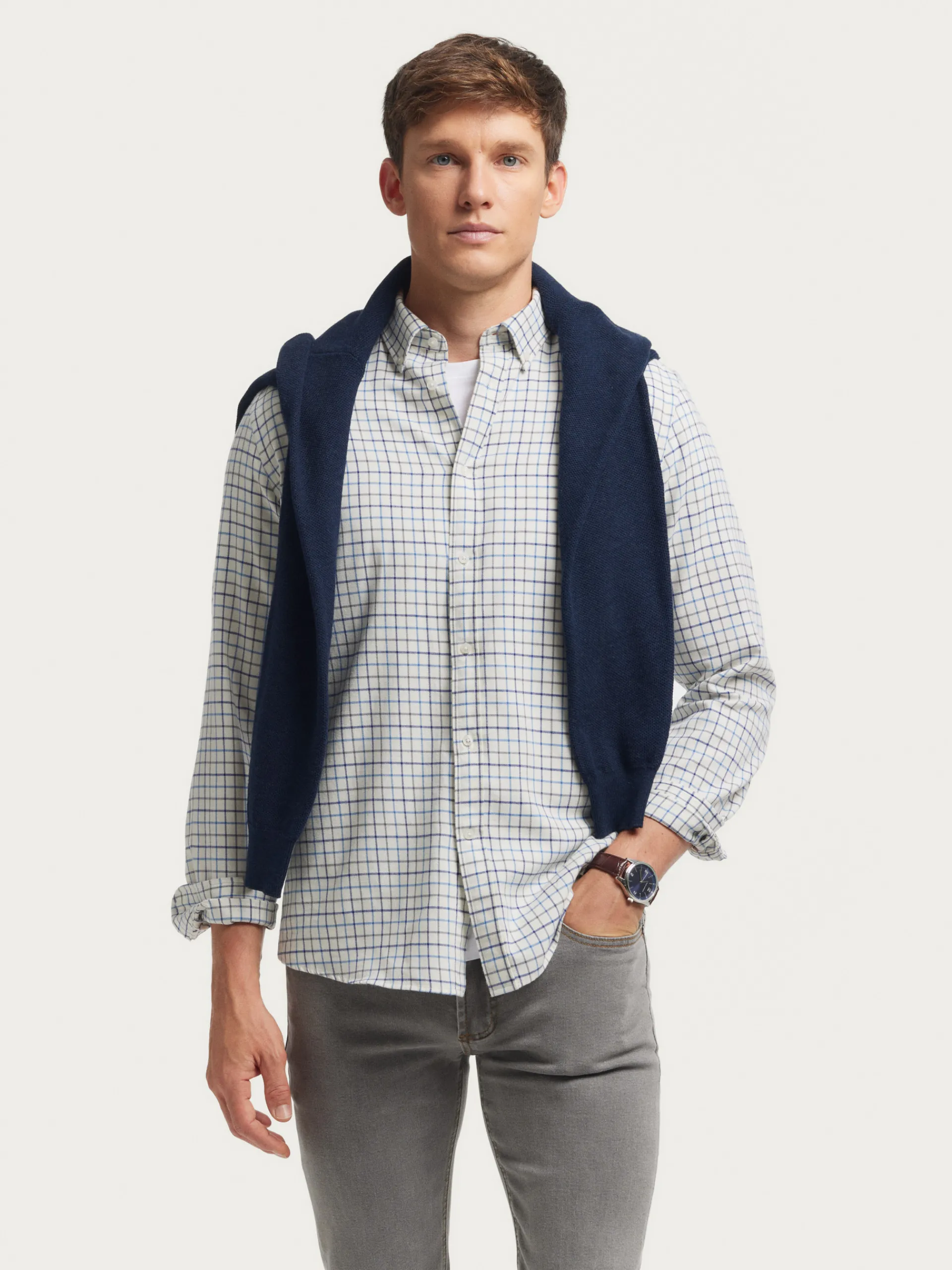 Best CAMISA FLANNEL CHECKS Hombre Franela