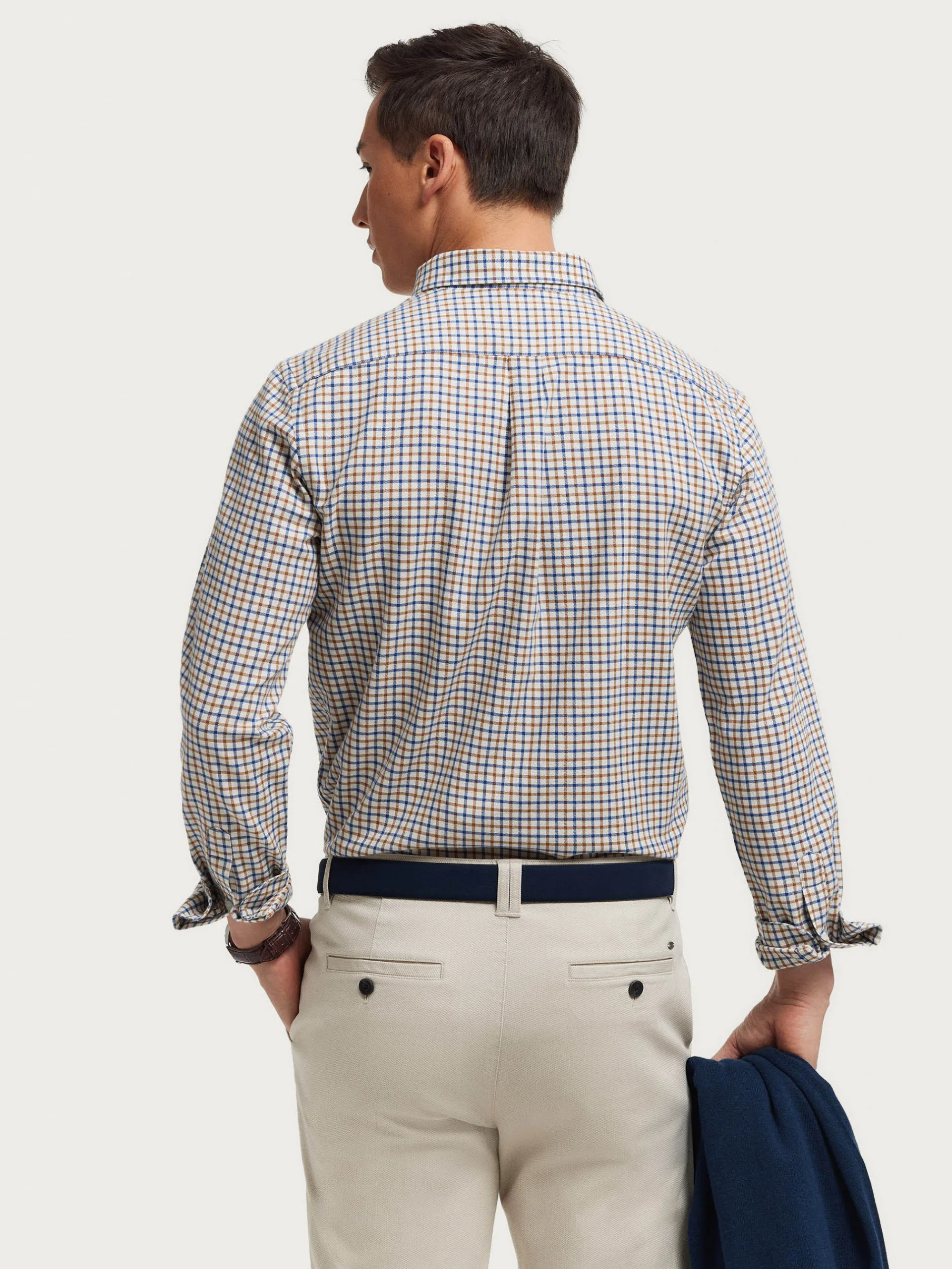 New CAMISA FLANNEL CHECKS Hombre Franela