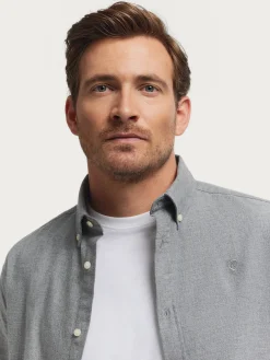 Outlet CAMISA FLANNEL TWILL Hombre Franela