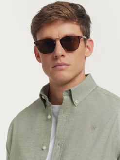 Clearance CAMISA FLANNEL TWILL Hombre Franela