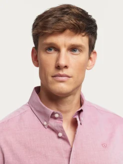 CAMISA MICROESPIGA Hombre Casual