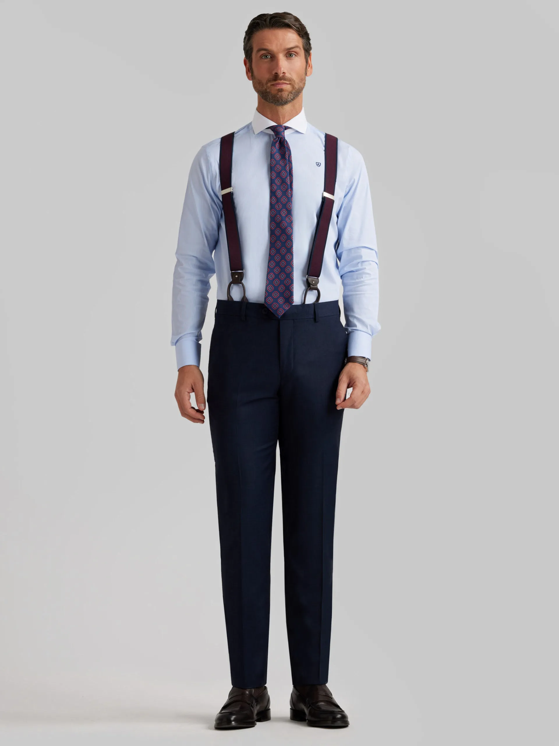 Hot CAMISA MIL RAYAS C. BLANCO Hombre Camisas Vestir|Camisas Vestir