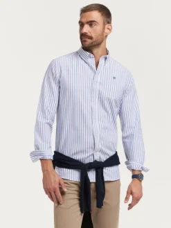Discount CAMISA OXFORD FANCY STR Hombre Oxford