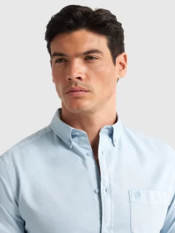Best CAMISA OXFORD POCKET DYE Hombre Oxford
