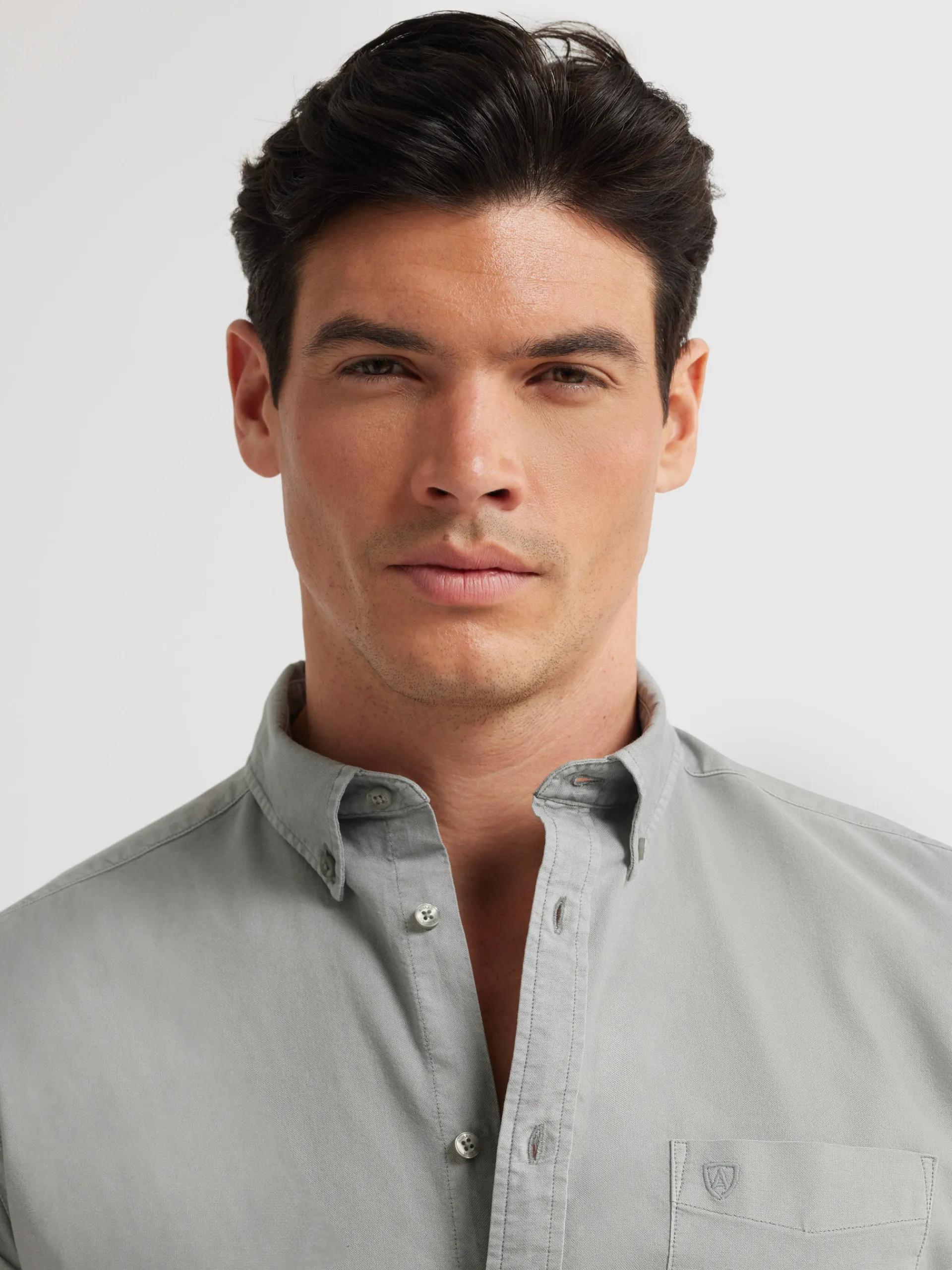 Online CAMISA OXFORD POCKET DYE Hombre Oxford