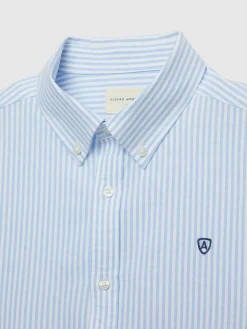 Outlet CAMISA OXFORD RAYAS BASIC Hombre Oxford