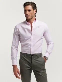 New CAMISA OXFORD RAYAS Hombre Oxford