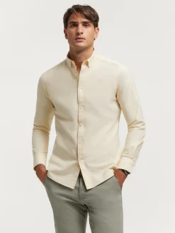 Hot CAMISA OXFORD SOLID Hombre Oxford