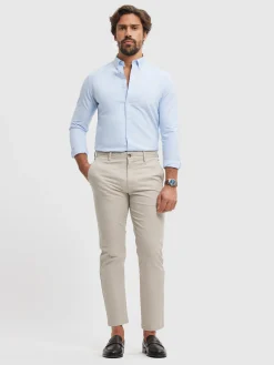 New CAMISA OXFORD SOLID Hombre Oxford