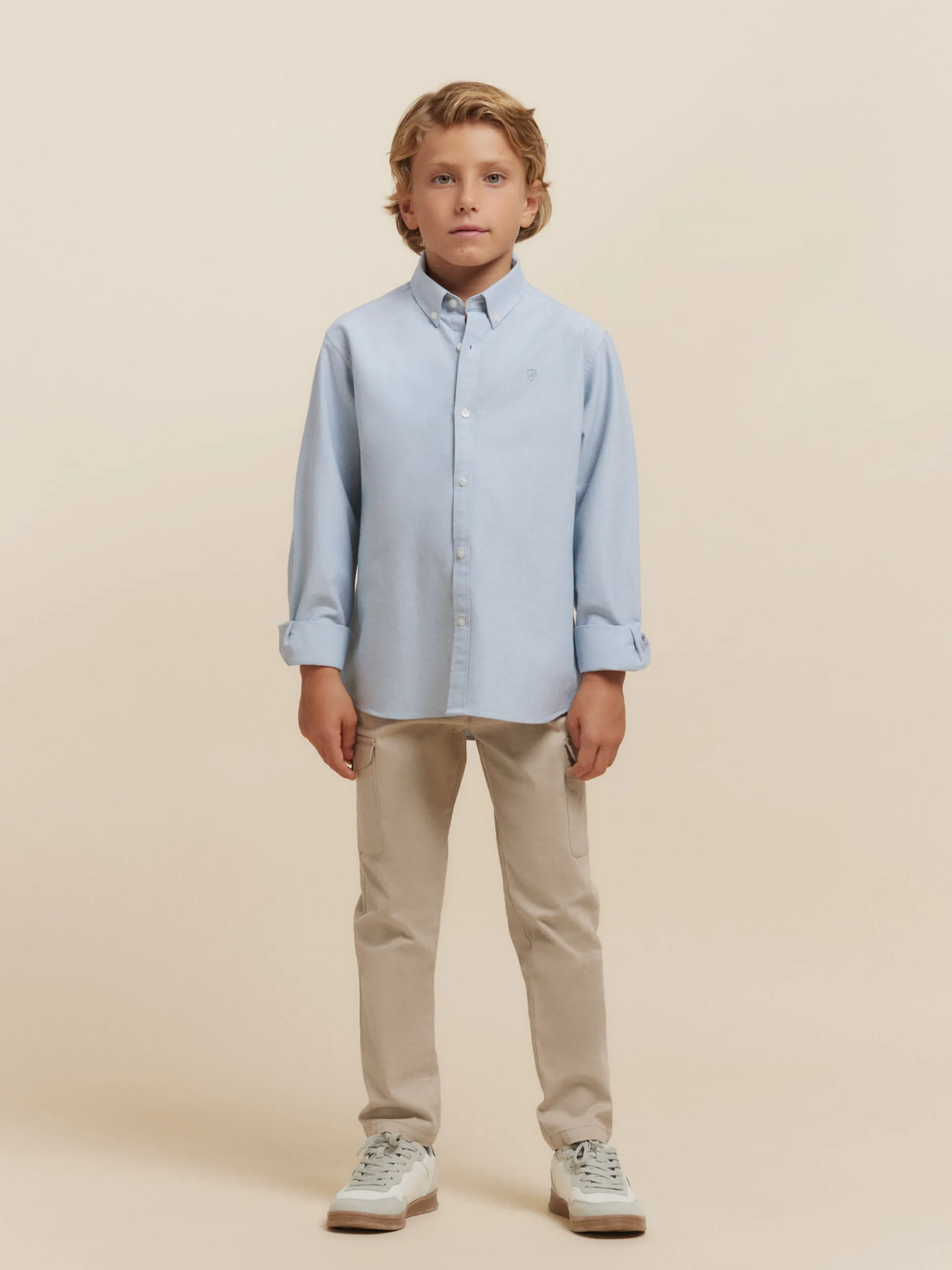 Hot CAMISA OXFORD SOLID KIDS Camisas