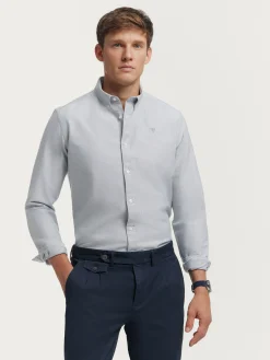 Outlet CAMISA OXFORD SOLID Hombre Oxford
