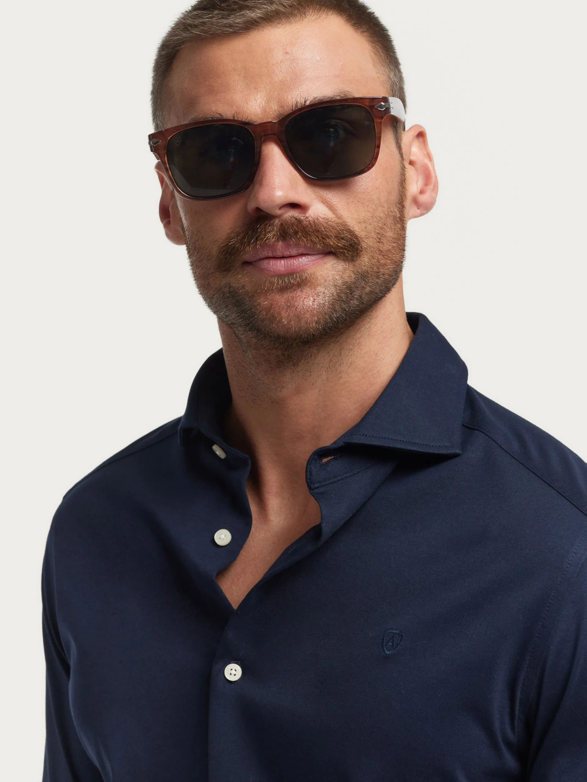 New CAMISA PUNTO ELASTICO Hombre Casual