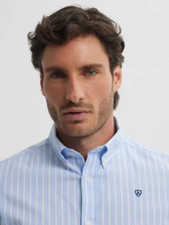 CAMISA RAYAS DUTTON Hombre Casual