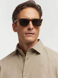 Outlet CAMISA TWILL DYE Hombre Casual