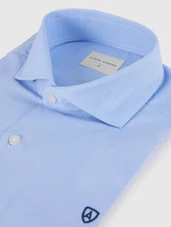 Outlet CAMISA VESTIR MICRO GALLO Hombre Camisas Vestir|Camisas Vestir