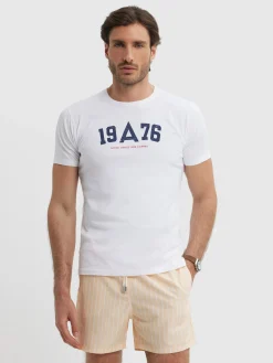 Outlet CAMISETA COLLEGE Hombre Camisetas