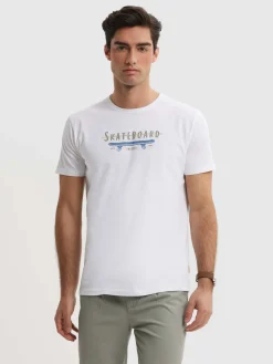 New CAMISETA SKATEBOARD Hombre Camisetas