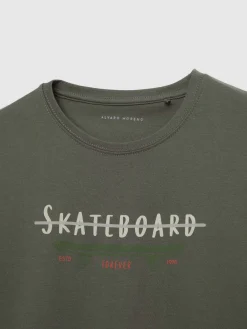 Discount CAMISETA SKATEBOARD Hombre Camisetas