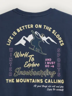 Outlet CAMISETA SNOW Hombre Teen|Camisetas