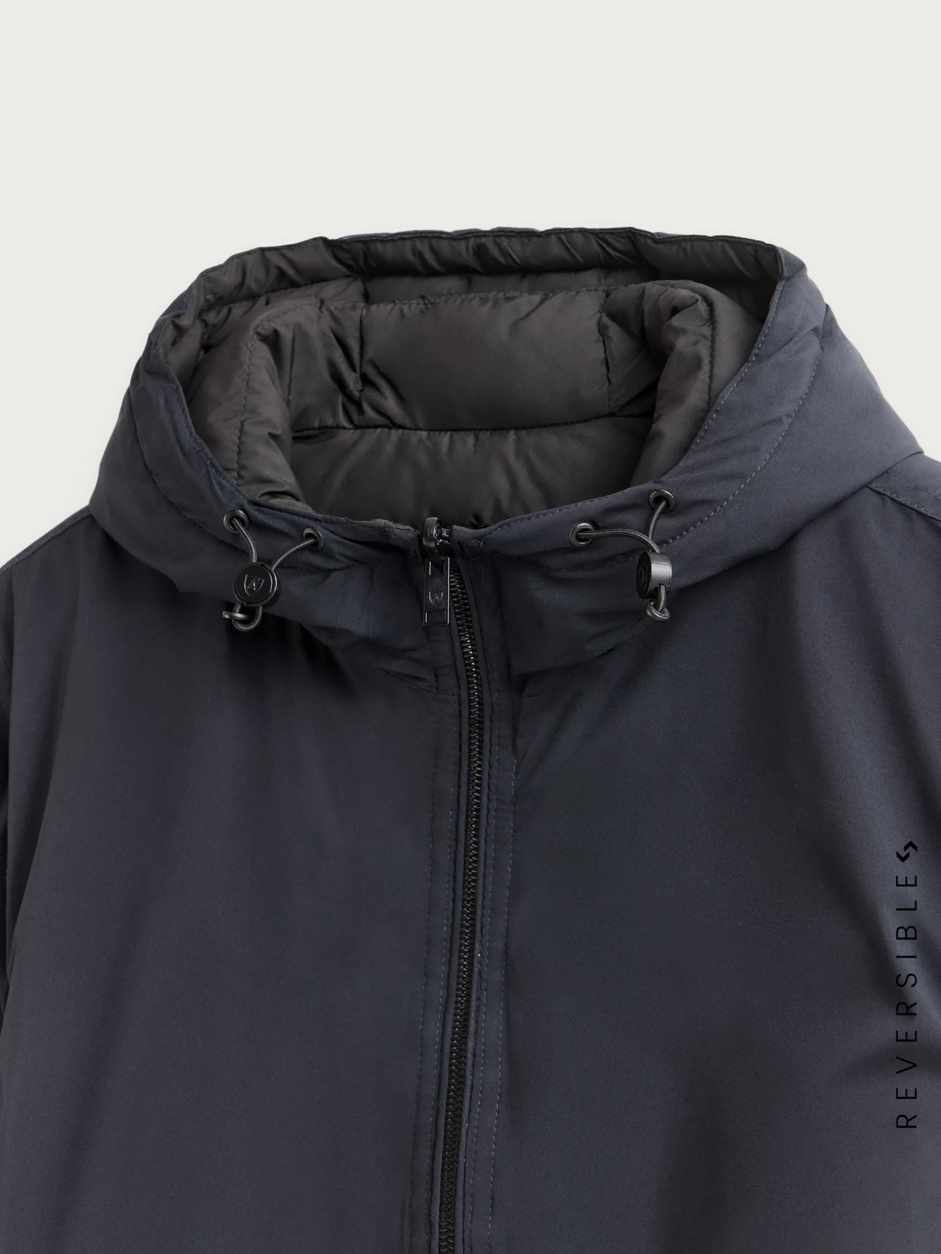 Outlet CAZADORA RATCHED REVERSIBLE | MARRÓN Hombre Cazadoras Y Parkas