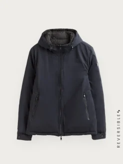Outlet CAZADORA RATCHED REVERSIBLE | MARRÓN Hombre Cazadoras Y Parkas