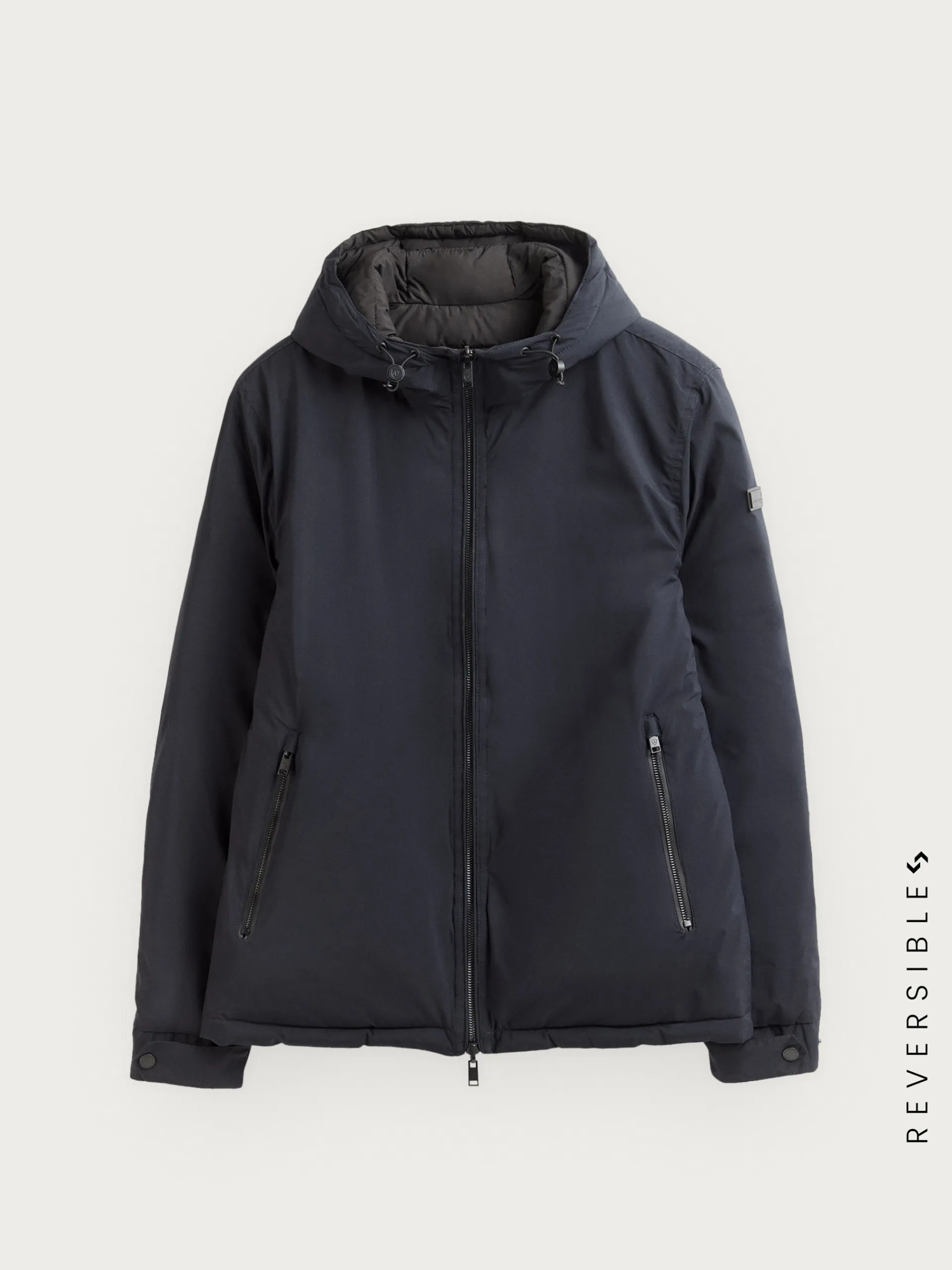 Outlet CAZADORA RATCHED REVERSIBLE | MARRÓN Hombre Cazadoras Y Parkas