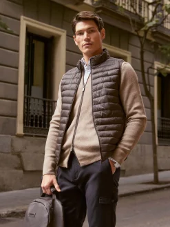 Best CHALECO NIRO MARRÓN Hombre Chalecos