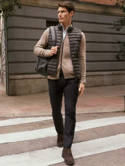 Best CHALECO NIRO MARRÓN Hombre Chalecos