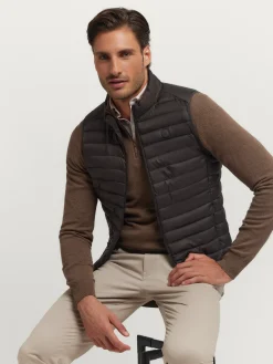 Best CHALECO NIRO MARRÓN Hombre Chalecos