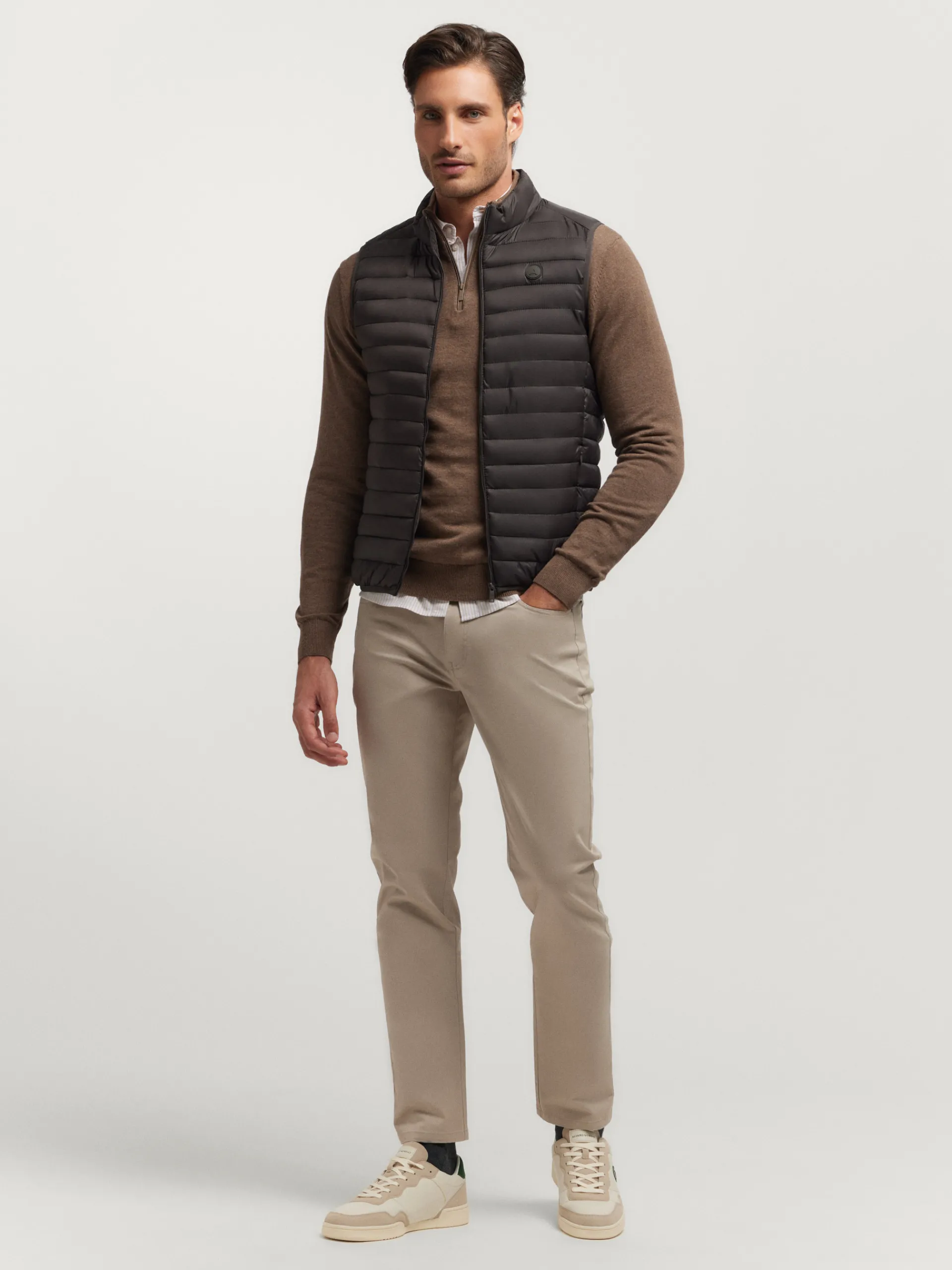 Best CHALECO NIRO MARRÓN Hombre Chalecos