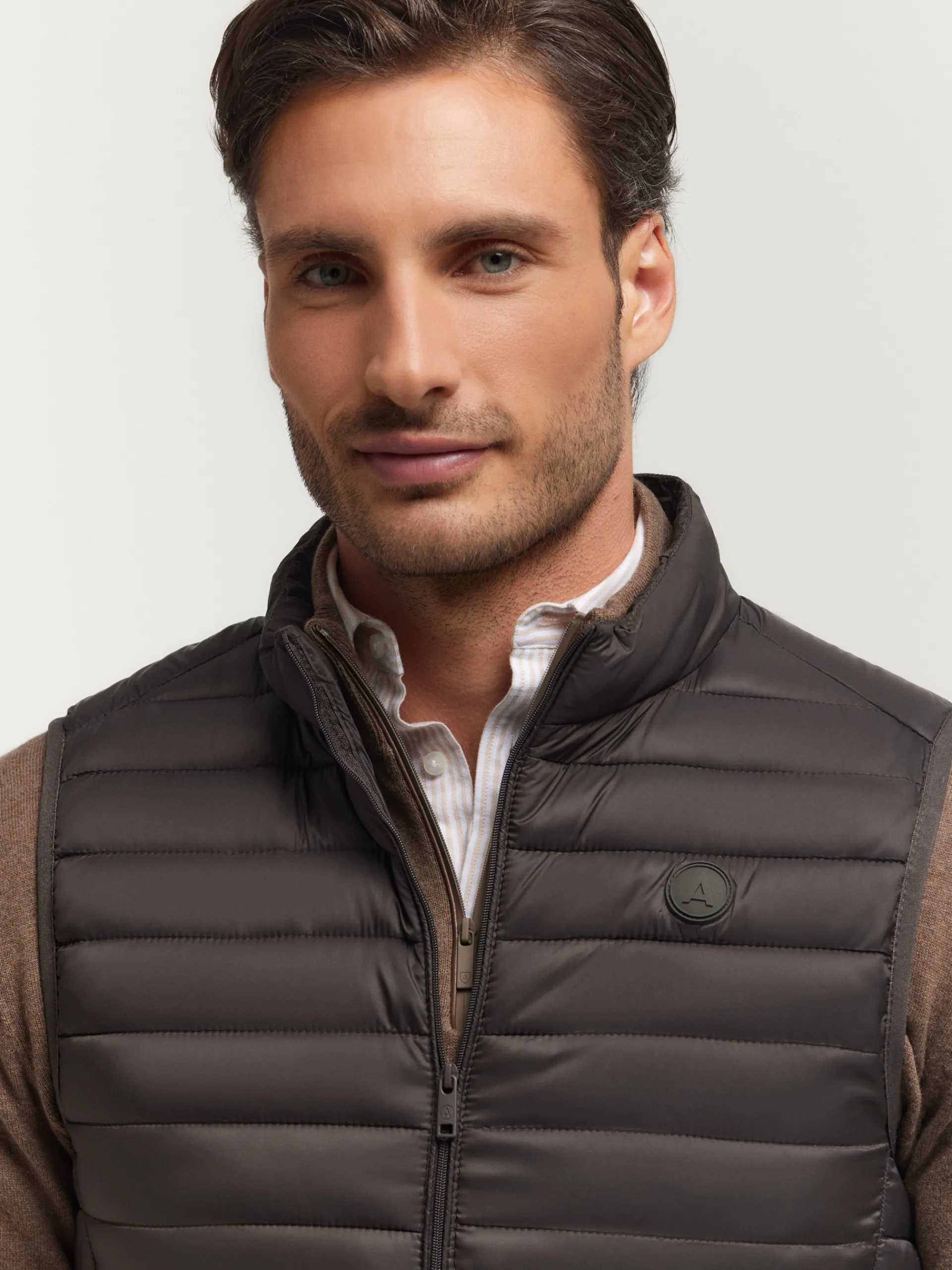 Best CHALECO NIRO MARRÓN Hombre Chalecos