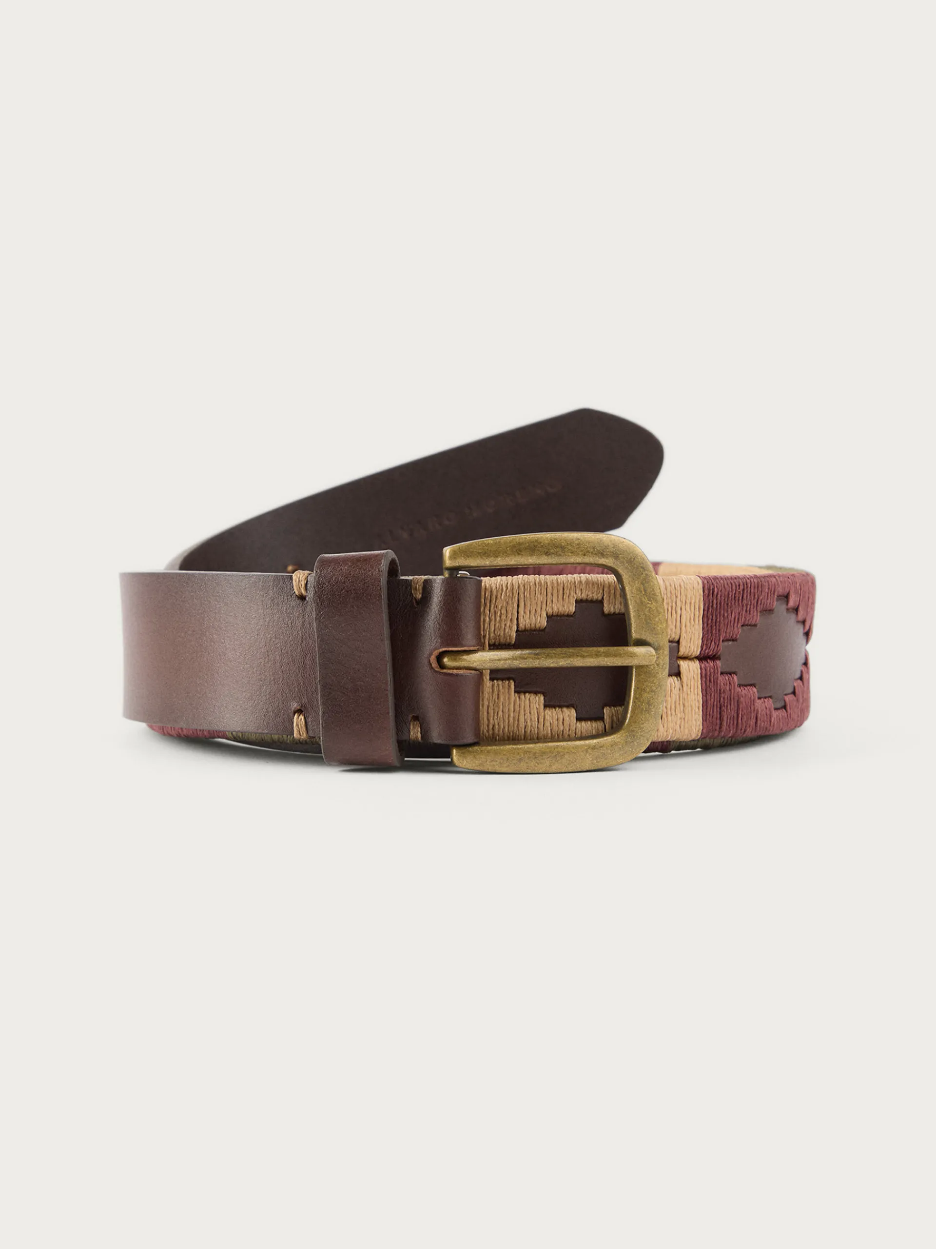 Clearance CINTURON PAMPA PIEL Hombre Cinturones