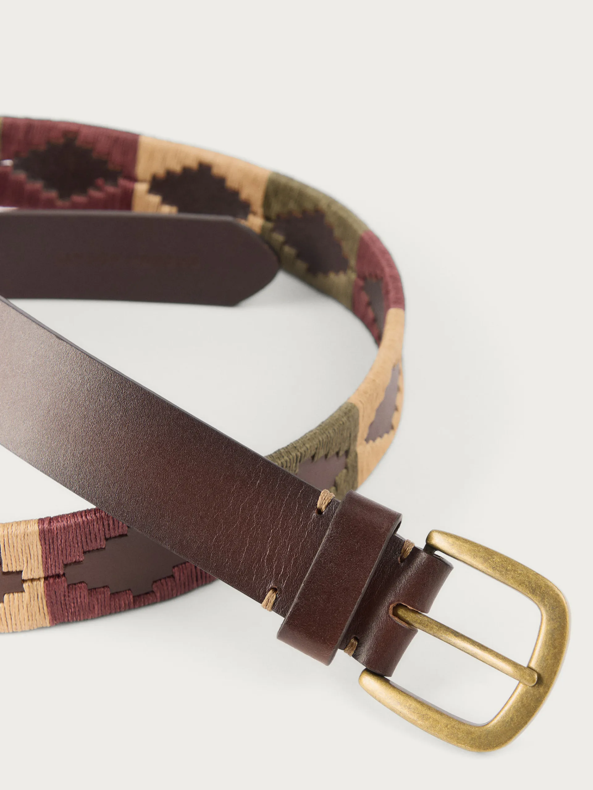 Clearance CINTURON PAMPA PIEL Hombre Cinturones