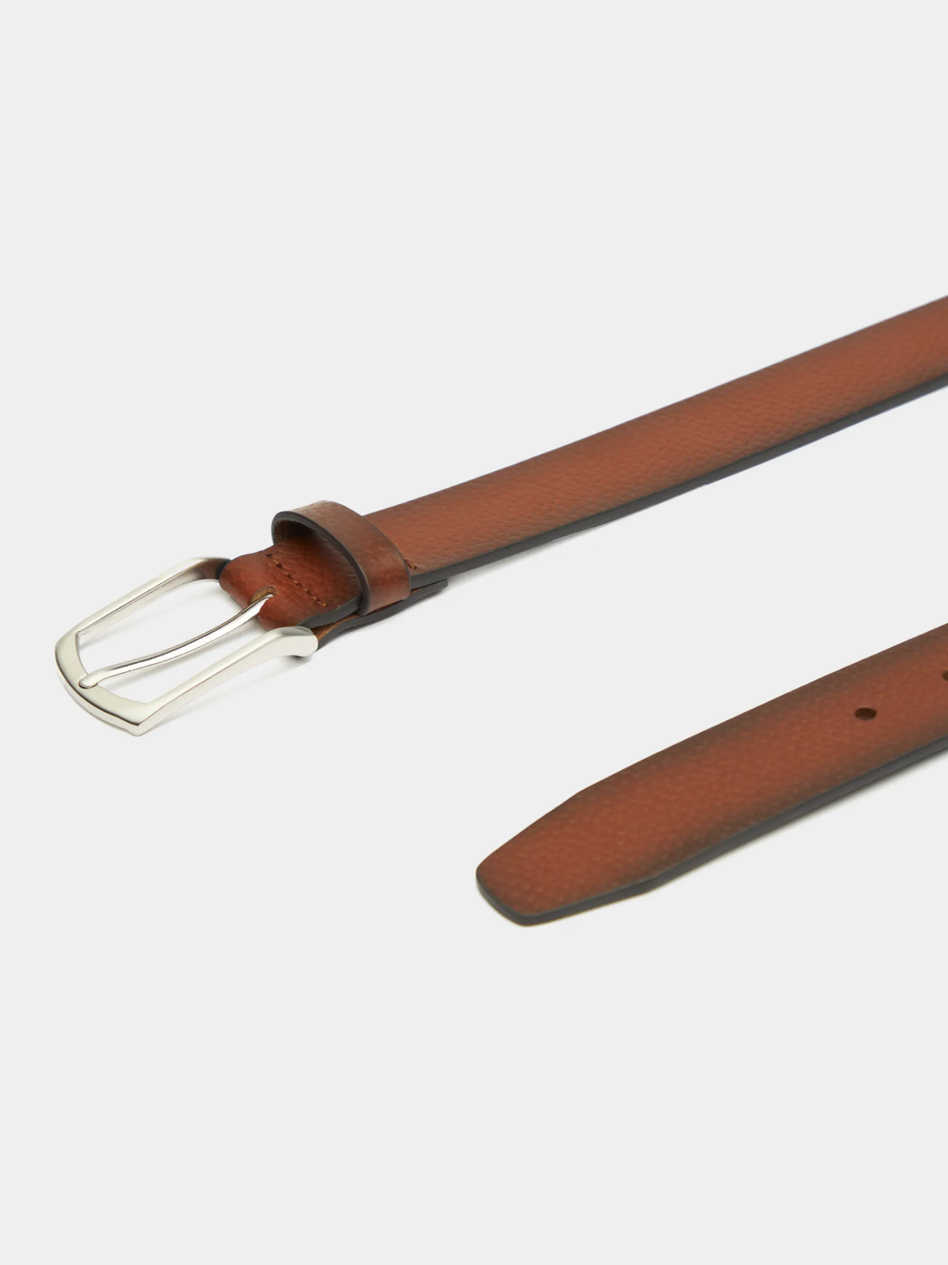 Discount CINTURON PIEL ROUGH Hombre Cinturones