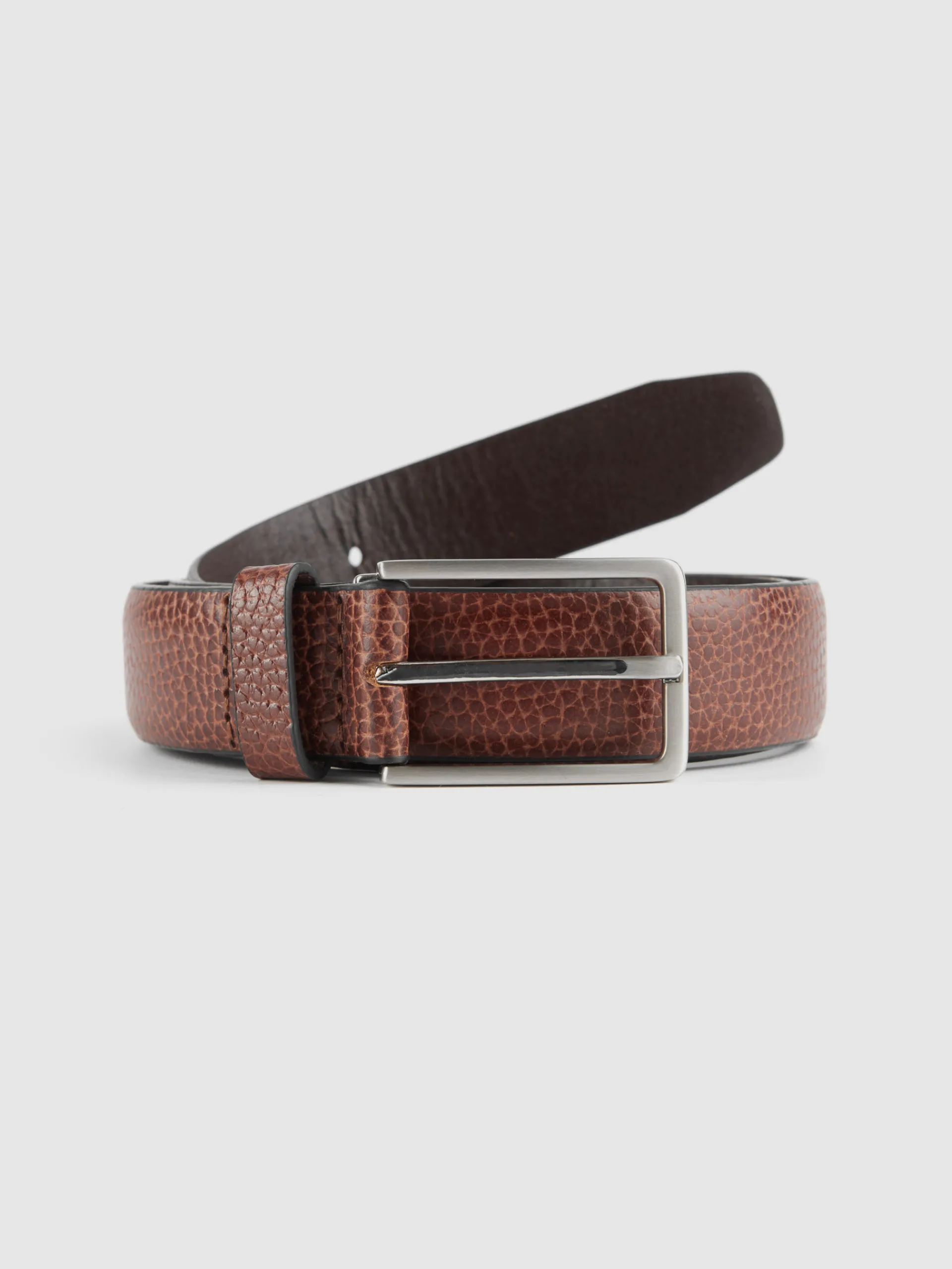 Best CINTURON VESTIR LEATHER MARRÓN Hombre Cinturones