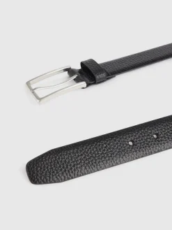 Sale CINTURON VESTIR LEATHER Hombre Cinturones