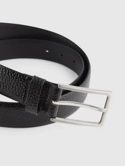 Sale CINTURON VESTIR LEATHER Hombre Cinturones