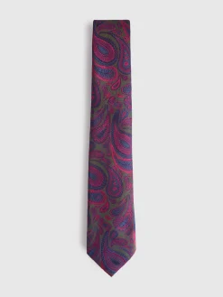 Outlet CORBATA JACQUARD MF Hombre Corbatas|Corbatas